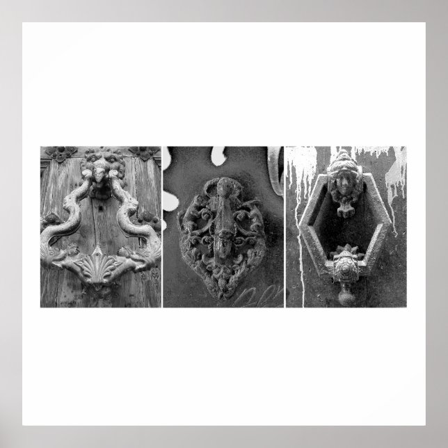 Dörrskåp, Barcelona Poster (Framsidan)