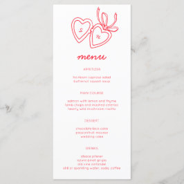 Dörrsketch Modern ANPASSNINGSBAR för Whimsical Hea Meny