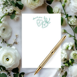 Dörrsketch Modern ANPASSNINGSBAR för Whimsical Hea Tack Kort