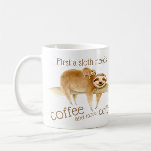 Dörrslätten och söt baby behöver en slogan för kaf kaffemugg