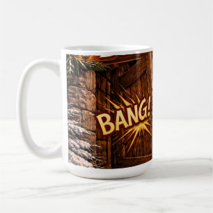 Dörrsmällare isländsk julpojke kaffemugg