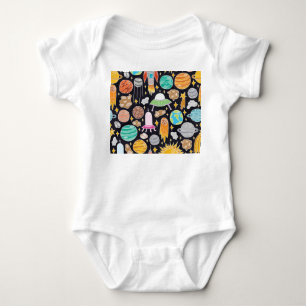 Dörrutrymme: Handritad Vintage Cosmos. T Shirt