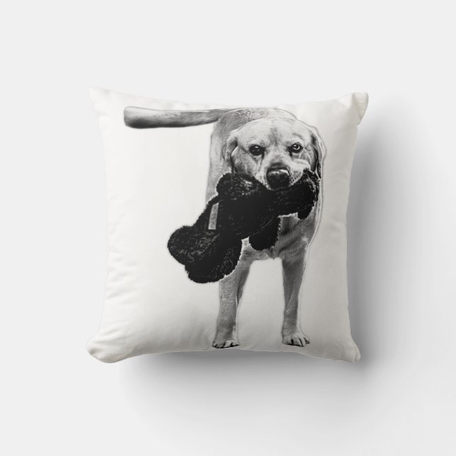 Dörrväg Hälsning - Plush in Tow Kudde (Framsida)