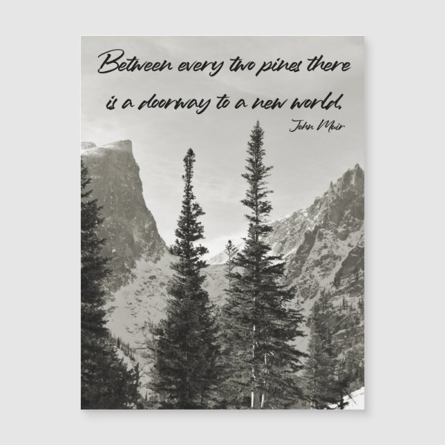 Dörrväg till en ny värld i bergen (Framsida)