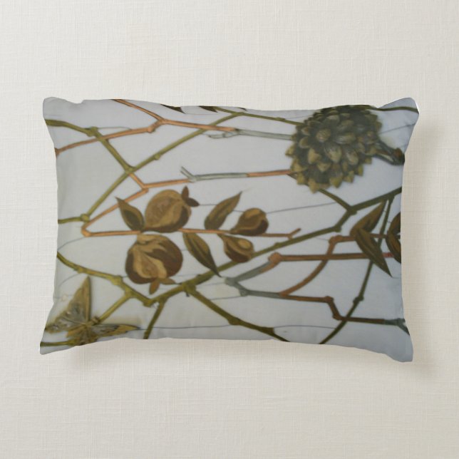 d'Orsay Musee - marquetryinslag Prydnadskudde (Baksidan)