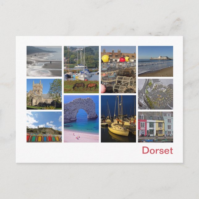 Dorset 2 vykort (Framsida)