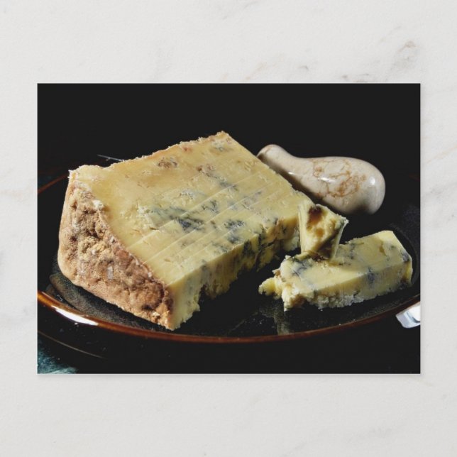 Dorset Blue Vinny (Vinney) Cheese Vykort (Framsida)
