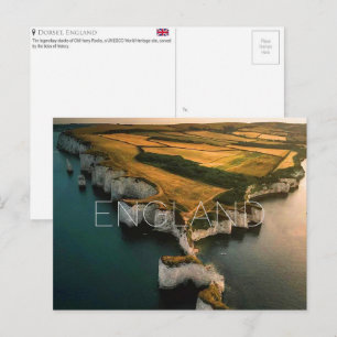 Dorset, England Resebrevkort Vykort