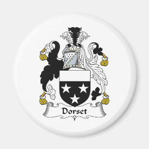 Dorset familjvapensköld magnet