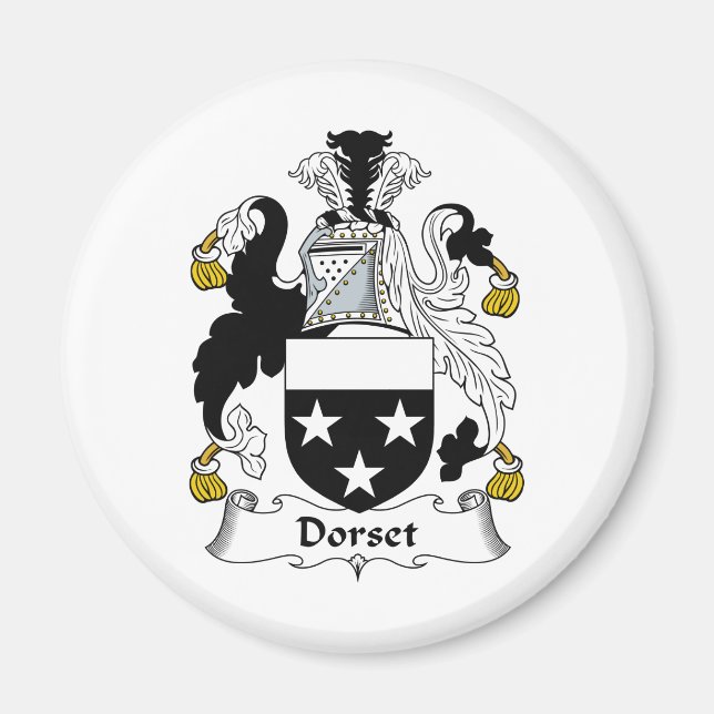 Dorset Family Crest Magnet (Framsidan)
