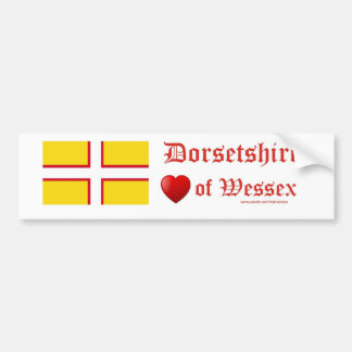 Dorset flagga bildekal
