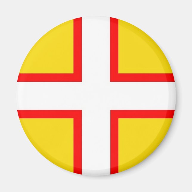 Dorset Flagga Magnet (Framsidan)