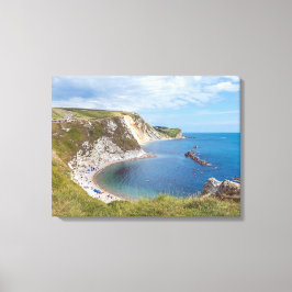 Dorset Man O'Krig Beach view kanvastryck