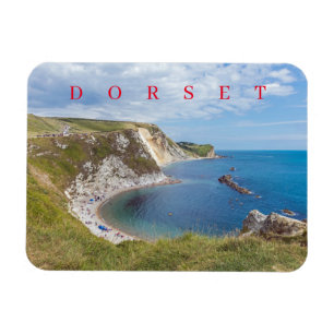 Dorset Man O'Krig-strandvisare, kylmagnet Magnet