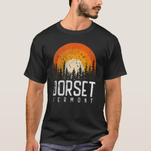 Dorset Vermont V Vintage 70s 90-tal Retro City T Shirt