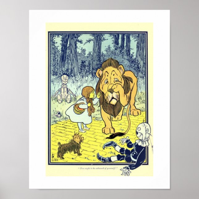 Dorthey, Fågelskrämman och Bleckmannen möter Fegis Poster (Framsidan)