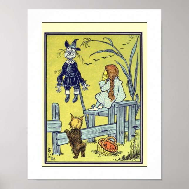 Dorthey möter Scare Crow - Underbara Trollkarlen a Poster (Framsidan)
