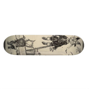 Dorthy, fågelskrämma och Toto Skateboard Bräda 20,5 Cm