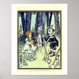 Dorthy & Scare Crow möter Tin Man Poster