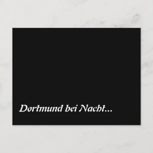 Dortmund bei Nacht Vykort