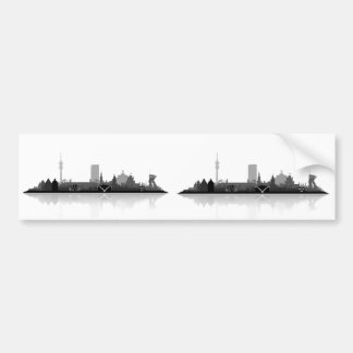 Dortmund City Skyline Autoaufkleber Bildekal