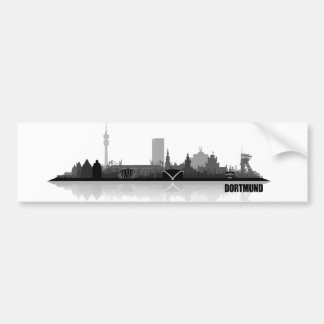 Dortmund City Skyline Bildekal