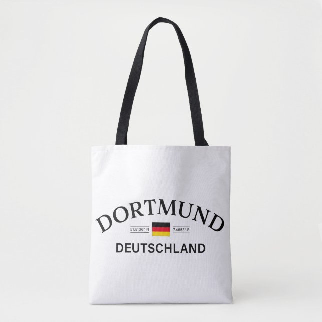 Dortmund Deutschland Coordinates German Tygkasse (Framsida)