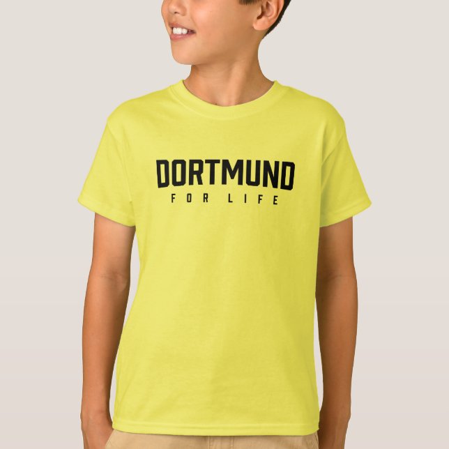 Dortmund For Life T Shirt (Framsida)