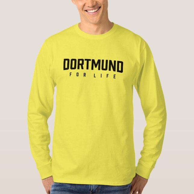Dortmund For Life T Shirt (Framsida)
