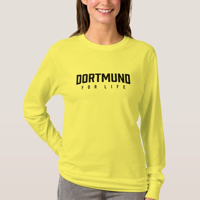 Dortmund For Life T Shirt (Framsida)