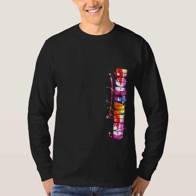 Dortmund Lettering Watercolor Dortmund T Shirt (Framsida)