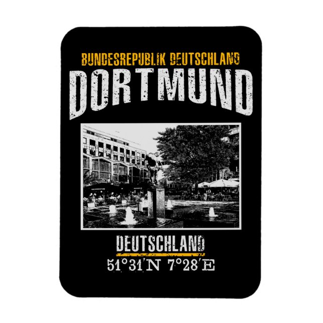 Dortmund Magnet (Vertikal)
