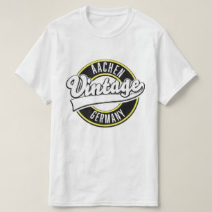 Dortmund vintage stil logotyp, T-Shirt