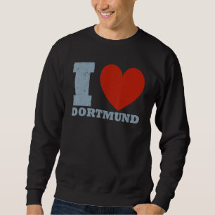Dortmund Westphalian Tyskland Dialect Souvenir_5 Lång Ärmad Tröja