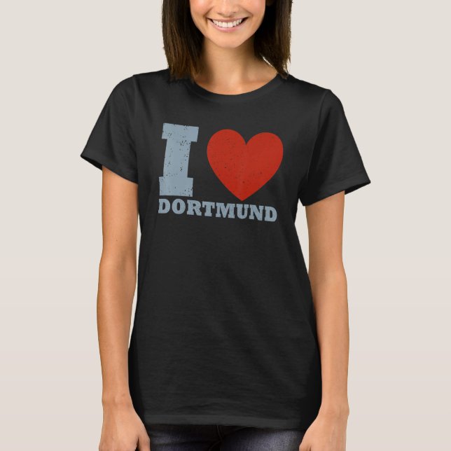 Dortmund Westphalian Tyskland Dialect Souvenir_5 T Shirt (Framsida)