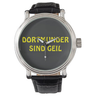 Dortmunder sind geil Design Armbandsur