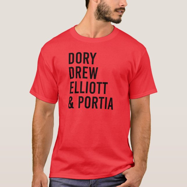Dory Drew Elliott & Portia T-Shirt (Framsida)