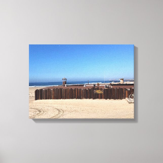 Dory Fishing Fleet, Newport Beach, Kalifornien Canvastryck (Framsida)