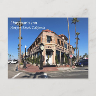 Dorymans Inn, Newport Beach, Kalifornien Vykort