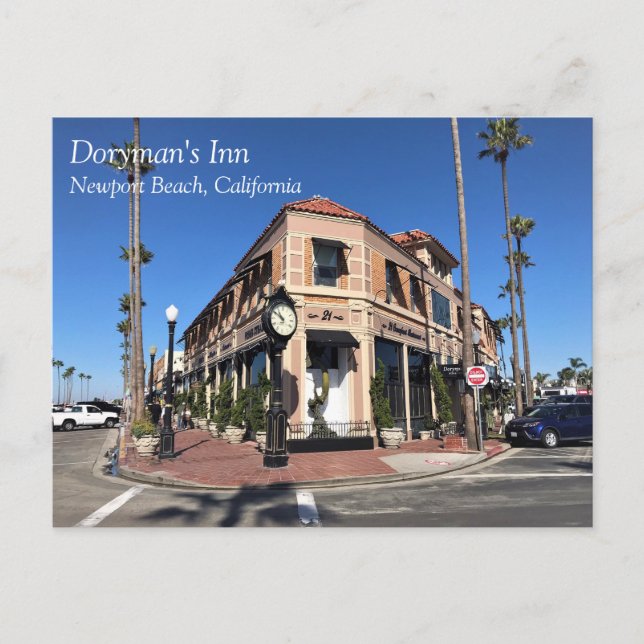 Dorymans Inn, Newport Beach, Kalifornien Vykort (Framsida)
