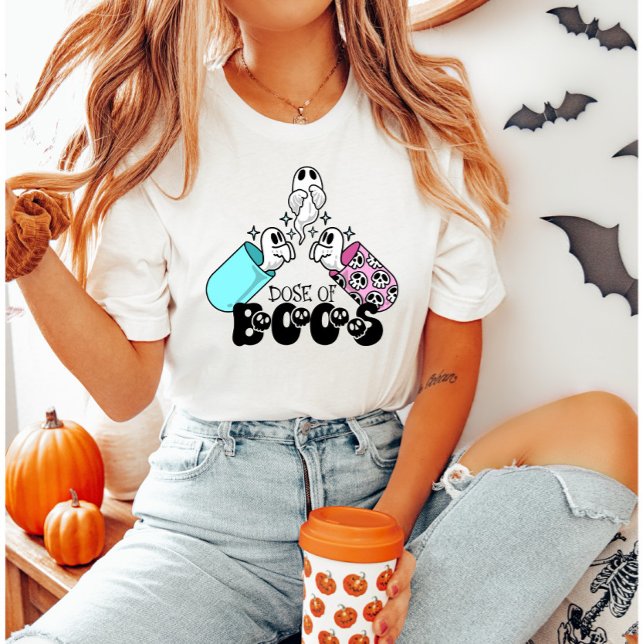 Dos av Boos Funny Halloween Medical Ghost T- Shirt T (Skapare uppladdad)