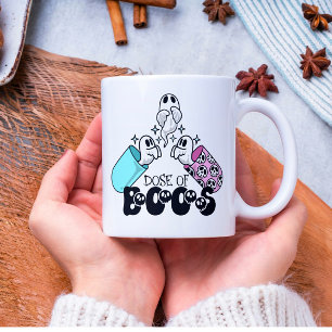 Dos av Boos Funny Medical Halloween Coffee Mugg