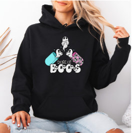 Dos av Boos Spooky Medical Ghost Halloween T Shirt