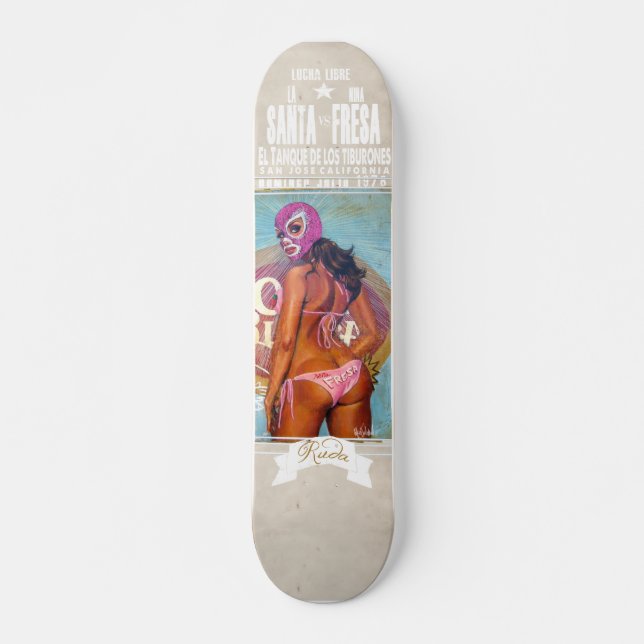 Dos de Tres Caidas Skateboard Bräda 20,5 Cm (Framsida)