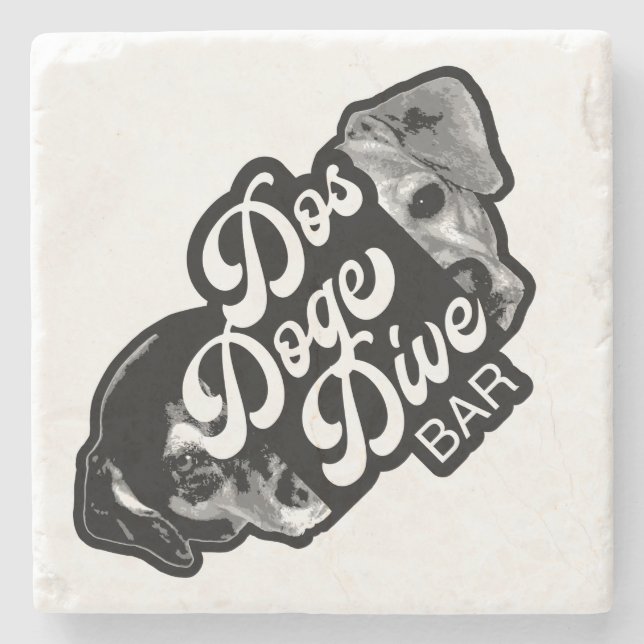 Dos Doge Dive Pub Stenunderlägg (Framsidan)