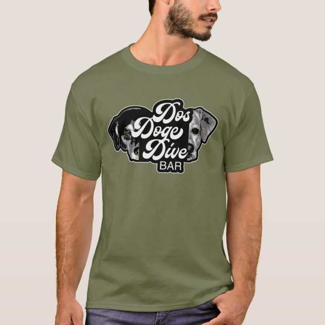 Dos Doge Dive Pub T Shirt (Framsida)