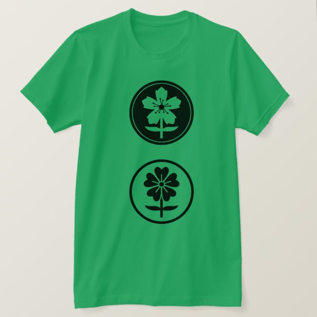 dos flores T-Shirt (Design framsida)