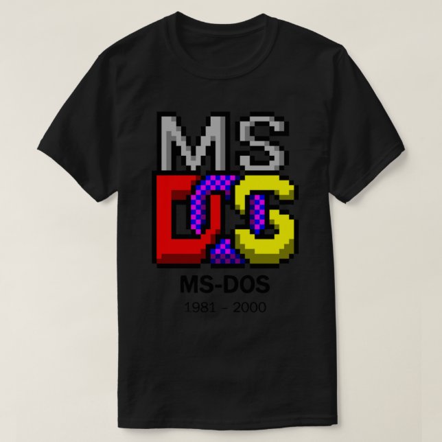 Dos Logotyp Essential T-Shirt (Design framsida)