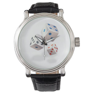 Dos med färgade punkter armbandsur