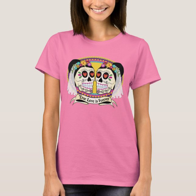 Dos Novias (2 Brides) Dam Shirt T (Framsida)